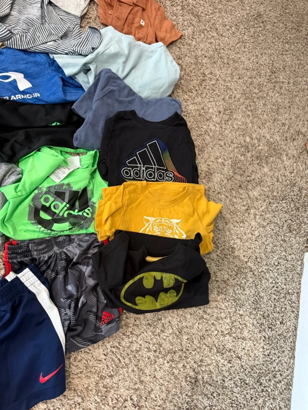 Summer Mixed Boys 3T Activewear Lot - Bright Multi Colors